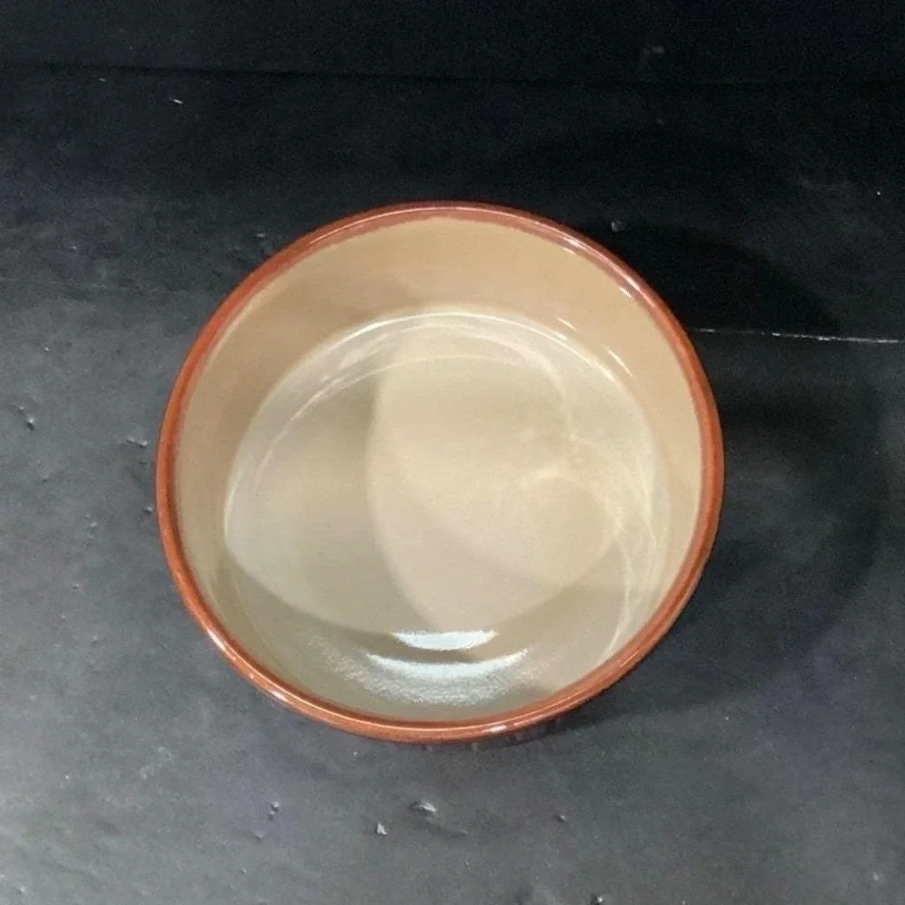 Sango Nova Brown Casserole Dish #4933, No Lid, Oven‎ Proof Ceramic Bakeware